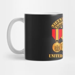 Vietnam  Vet - w Medals - VN - 1st Cav Division Mug